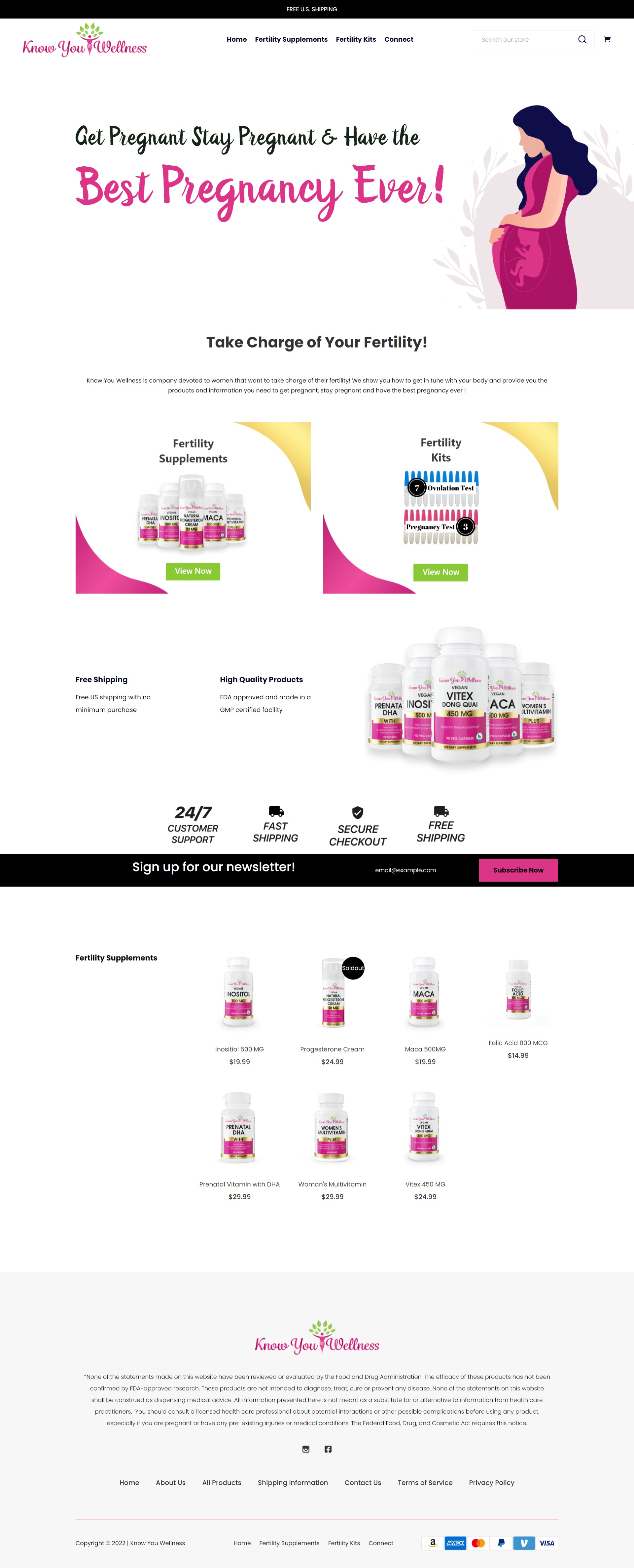 Medicine e-commerce website in Shopify